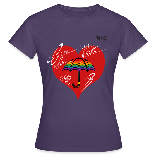 Women's T-Shirt - dark purple