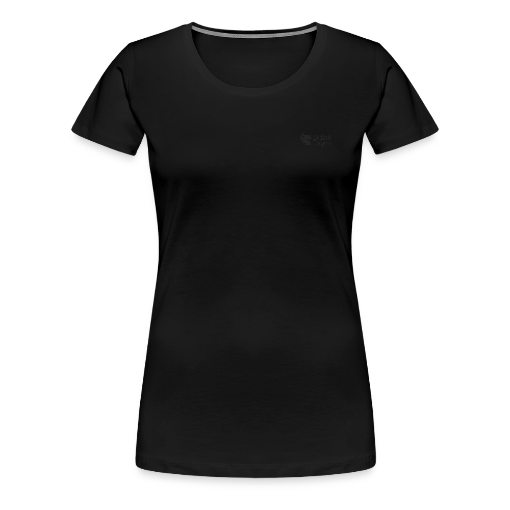 Mr.Bull's & Eagle's : Neptune Woman T-Shirt - black