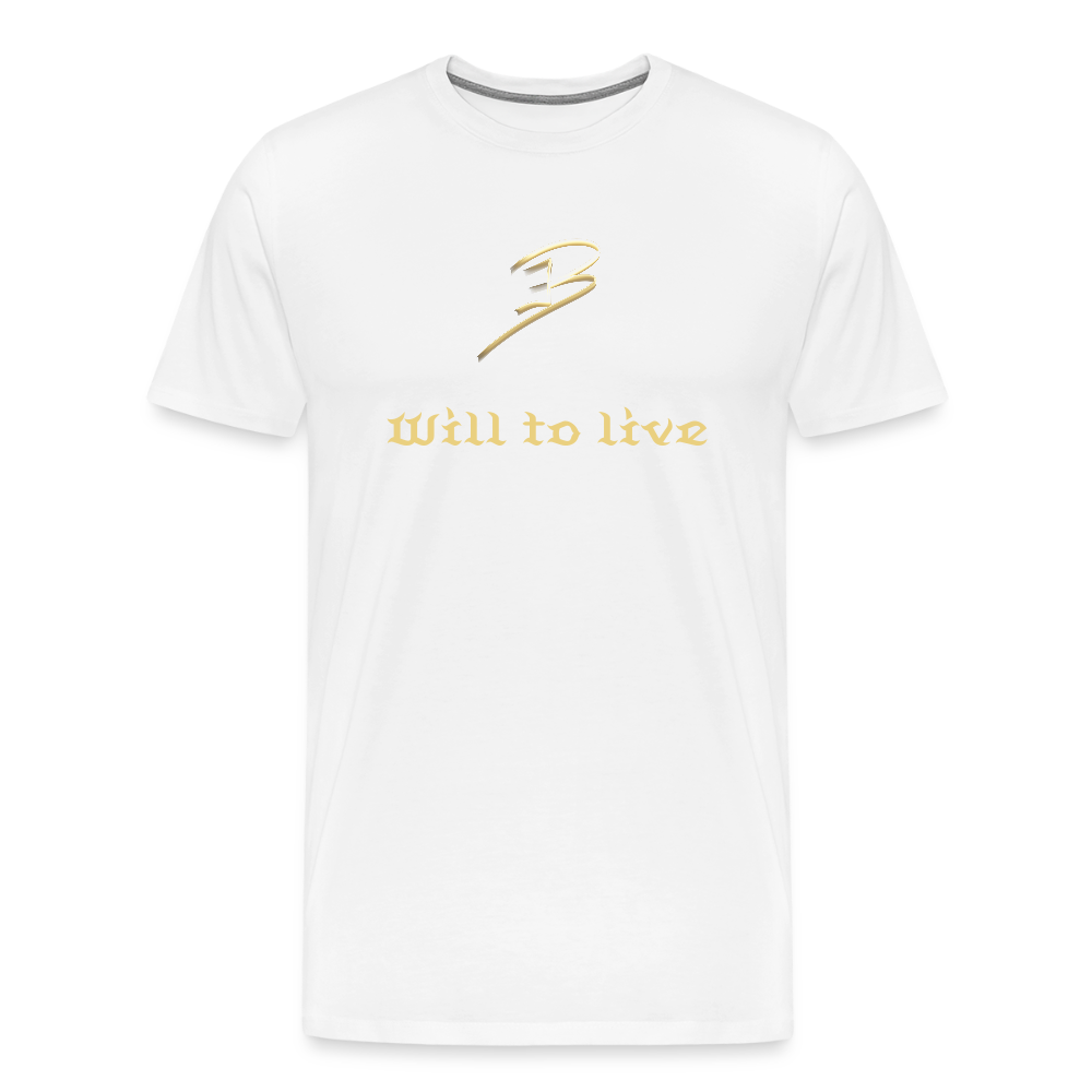Mr.Bulls & Eagles : Will to live (Premium ) - white