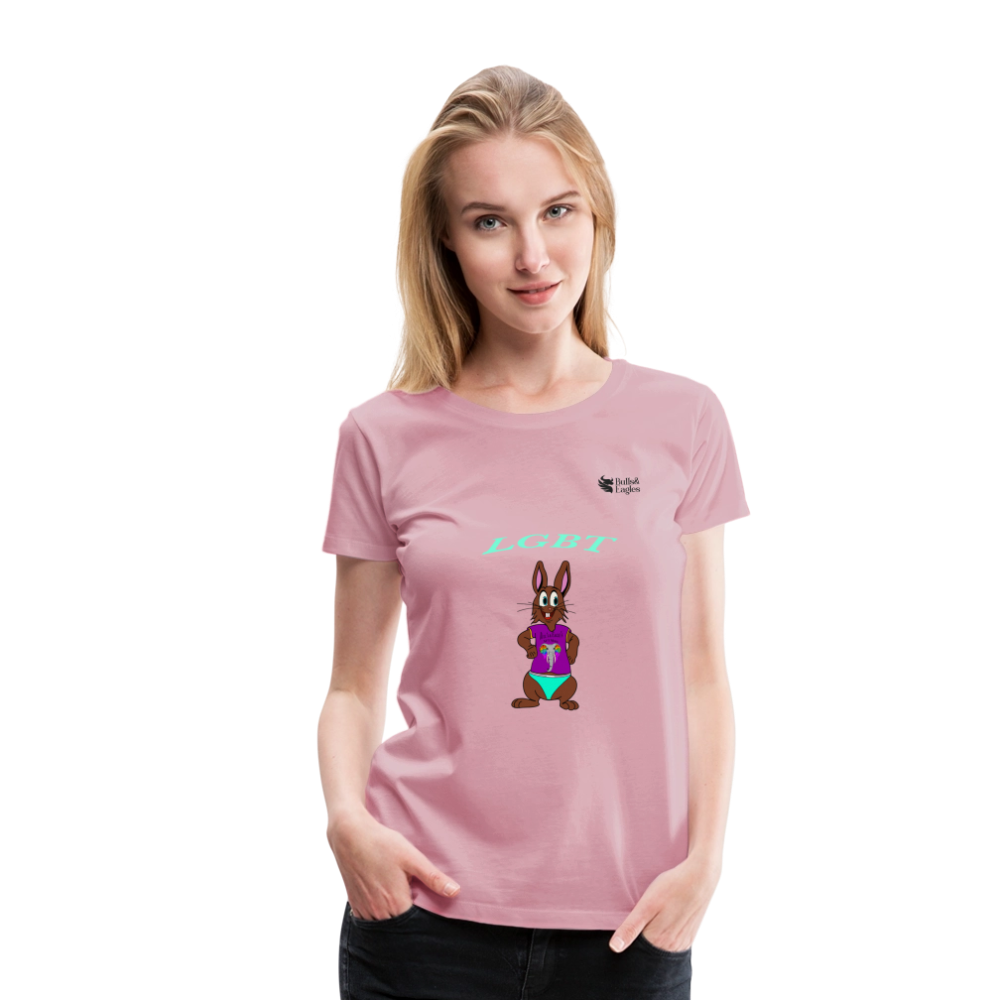 Mr.Bull's & Eagle's : LGBT T-Shirt Woman - rose shadow