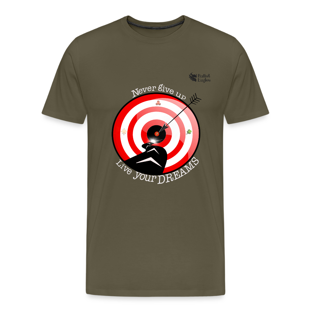 Mr.Bull's & Eagle's: Target (T-Shirt) - khaki