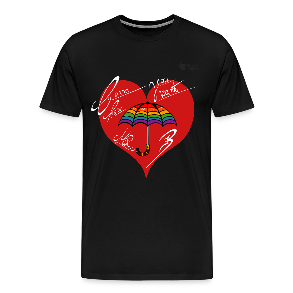Mr. Bull's & Eagle's : Love (T-shirt) - black