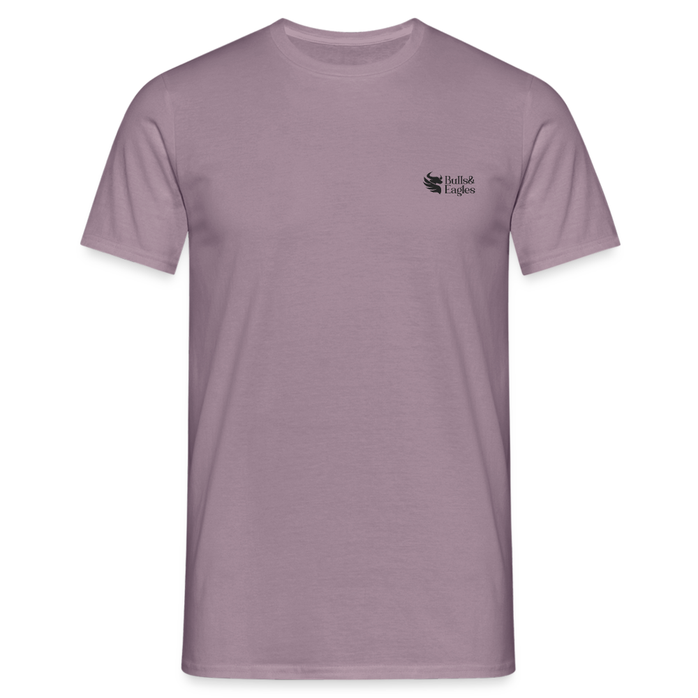 Mr. Bull's & Eagle's : Neptune Men's T-Shirt - purple-grey 