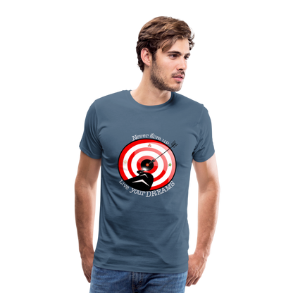 Mr.Bull's & Eagle's: Target (T-Shirt) - steel blue