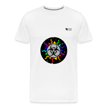 Mr.Bull's & Eagle's : Atomic sun (T-shirt) - white