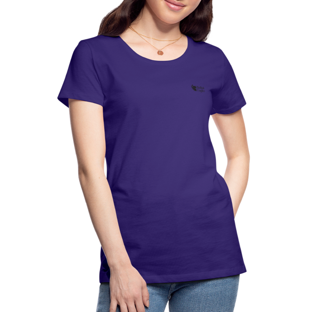 Mr.Bull's & Eagle's  Original's Woman (T-Shirt) - purple