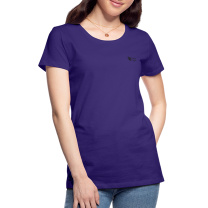 Mr.Bull's & Eagle's  Original's Woman (T-Shirt) - purple