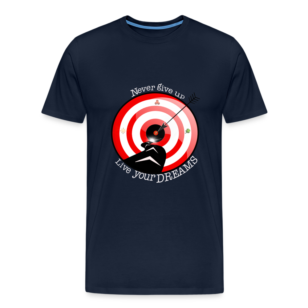 Mr.Bull's & Eagle's: Target (T-Shirt) - navy