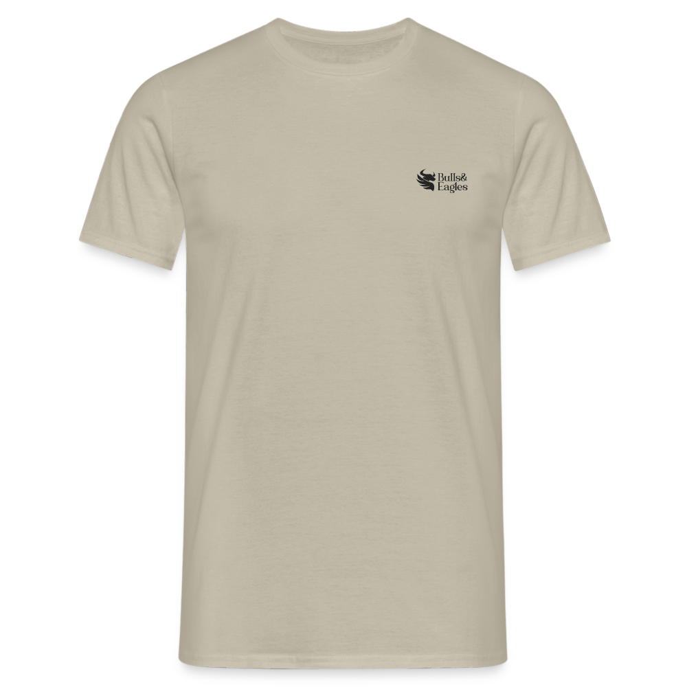 Mr. Bull's & Eagle's : Neptune Men's T-Shirt - sand beige