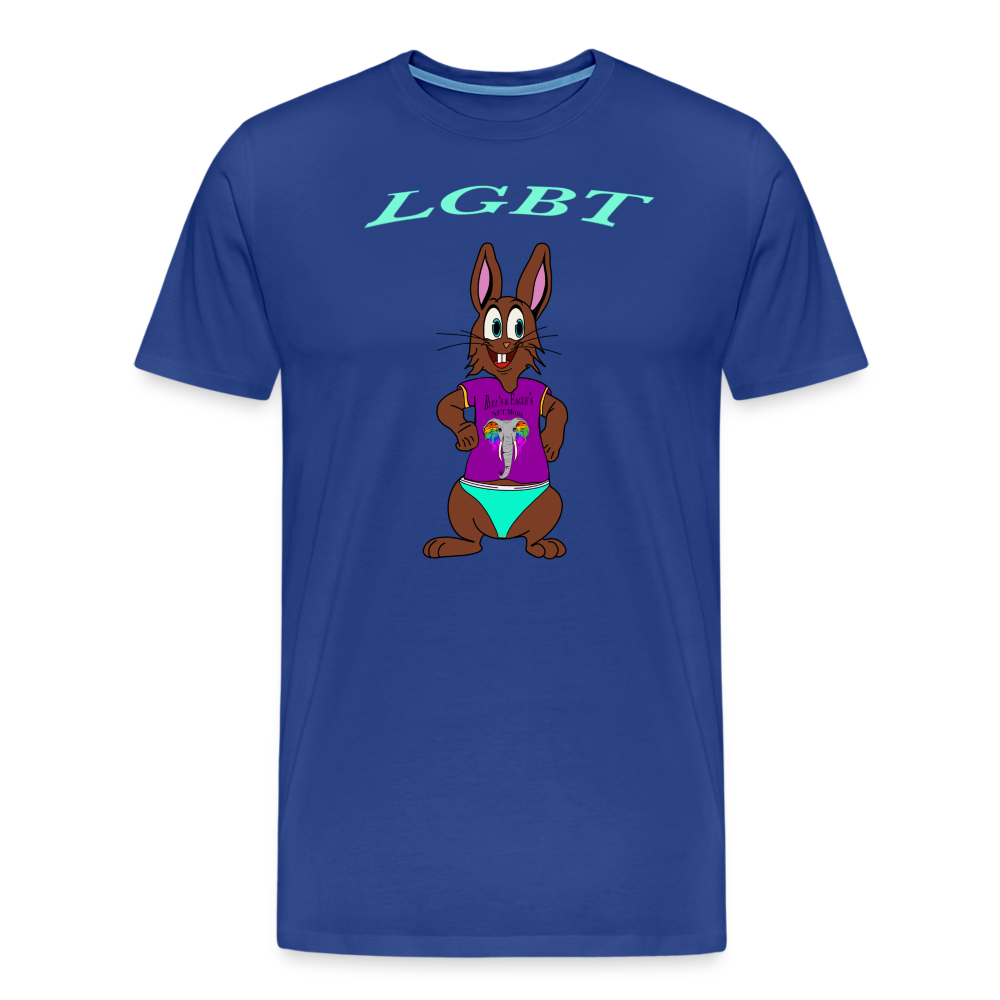 Mr. Bull's & Eagle's : LGBT (T-Shirt) - royal blue