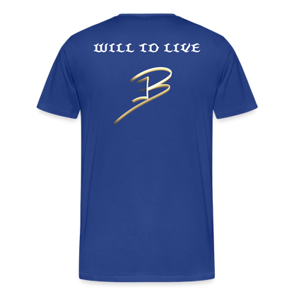 Mr.Bull's & Eagle's : Will to live - royal blue