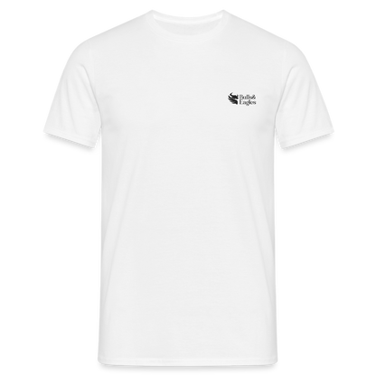 Mr. Bull's & Eagle's : Neptune Men's T-Shirt - white