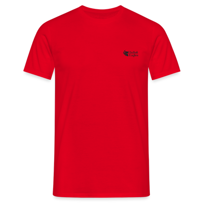 Mr. Bull's & Eagle's : Neptune Men's T-Shirt - red