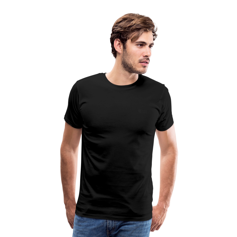 Mr Bull's & Eagle's : Black and white (T-Shirt) - black