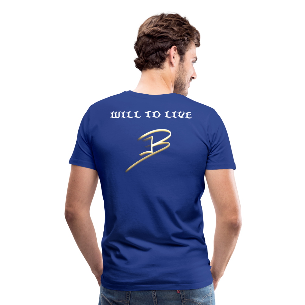 Mr.Bull's & Eagle's : Will to live - royal blue