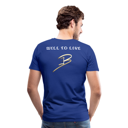 Mr.Bull's & Eagle's : Will to live - royal blue