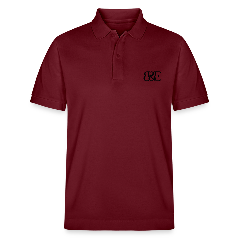 Mr.Bull's & Eagle's : Will to live (Polo T-Shirt) - burgundy