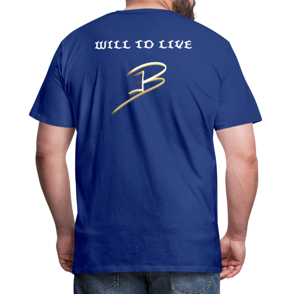 Mr.Bull's & Eagle's : Will to live - royal blue