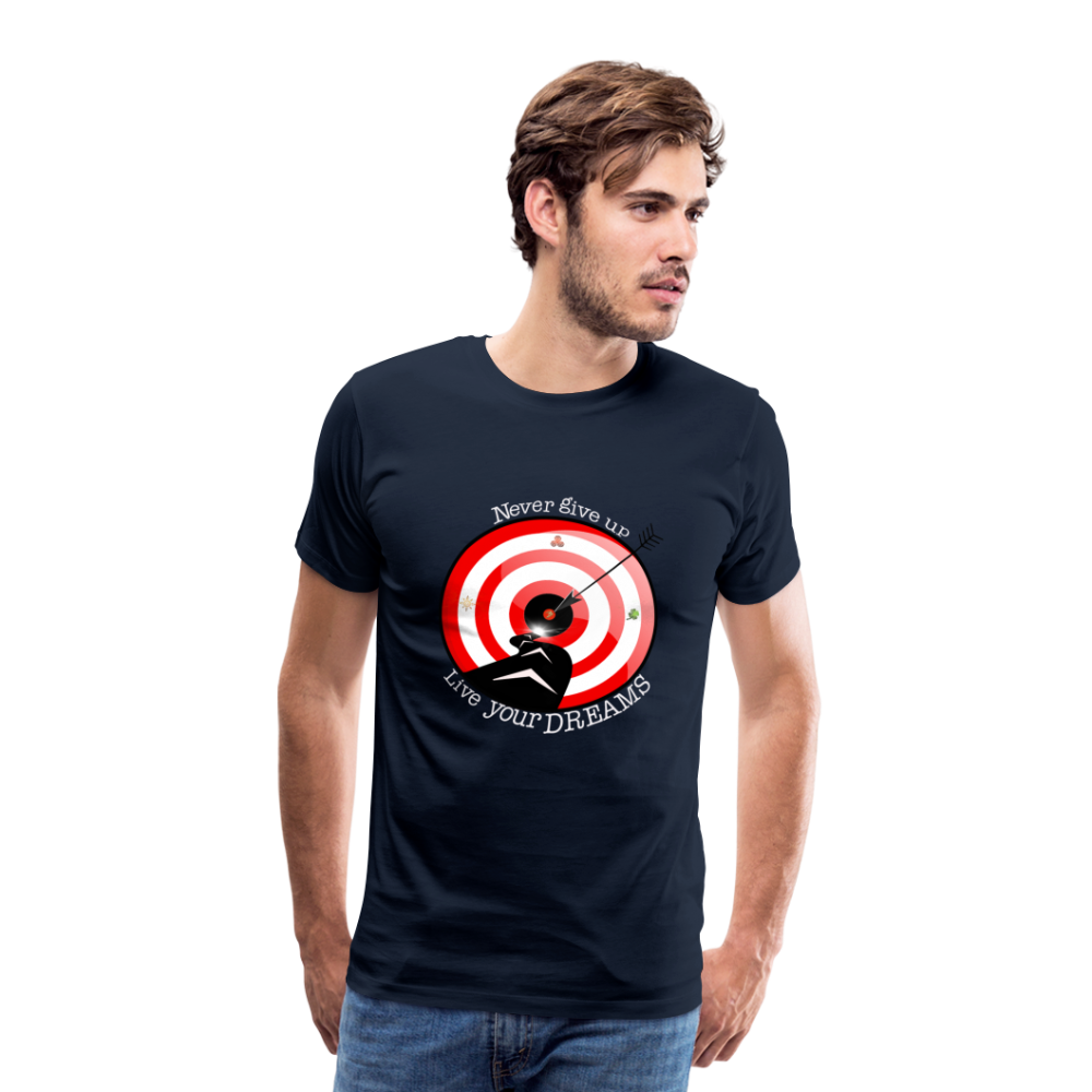 Mr.Bull's & Eagle's: Target (T-Shirt) - navy