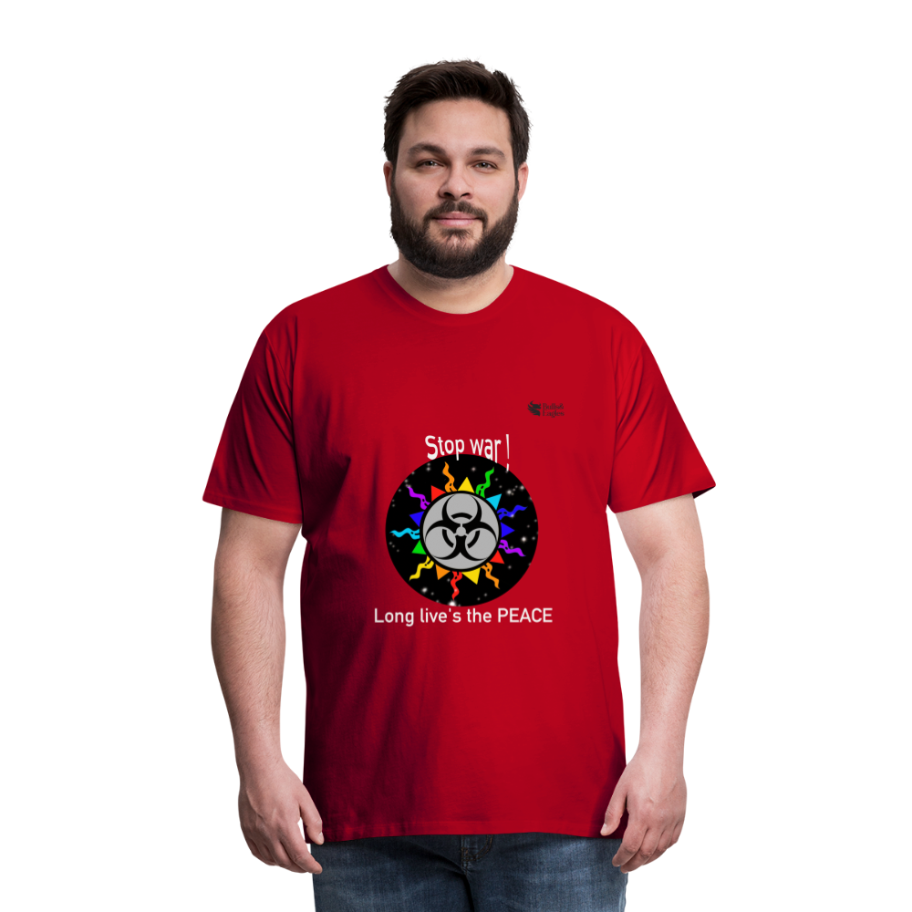 Mr.Bull's & Eagle's : Atomic sun (T-shirt) - red