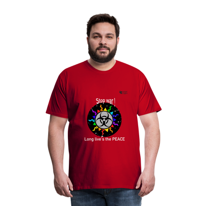 Mr.Bull's & Eagle's : Atomic sun (T-shirt) - red