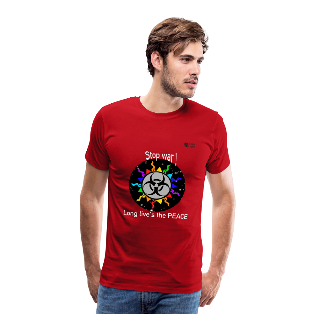 Mr.Bull's & Eagle's : Atomic sun (T-shirt) - red