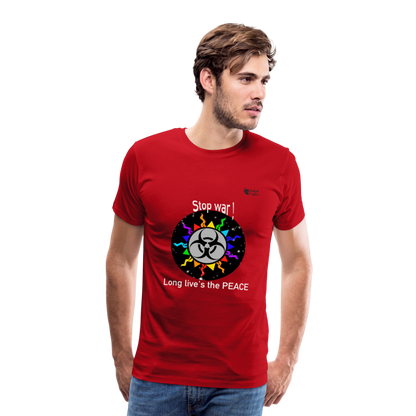 Mr.Bull's & Eagle's : Atomic sun (T-shirt) - red