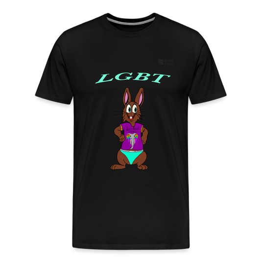 Mr. Bull's & Eagle's : LGBT (T-Shirt) - black