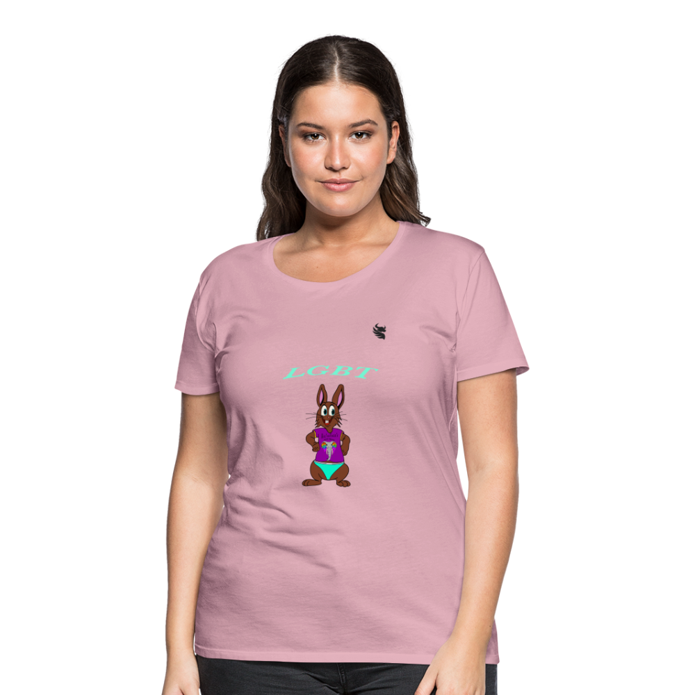 Mr.Bull's & Eagle's : LGBT T-Shirt Woman - rose shadow