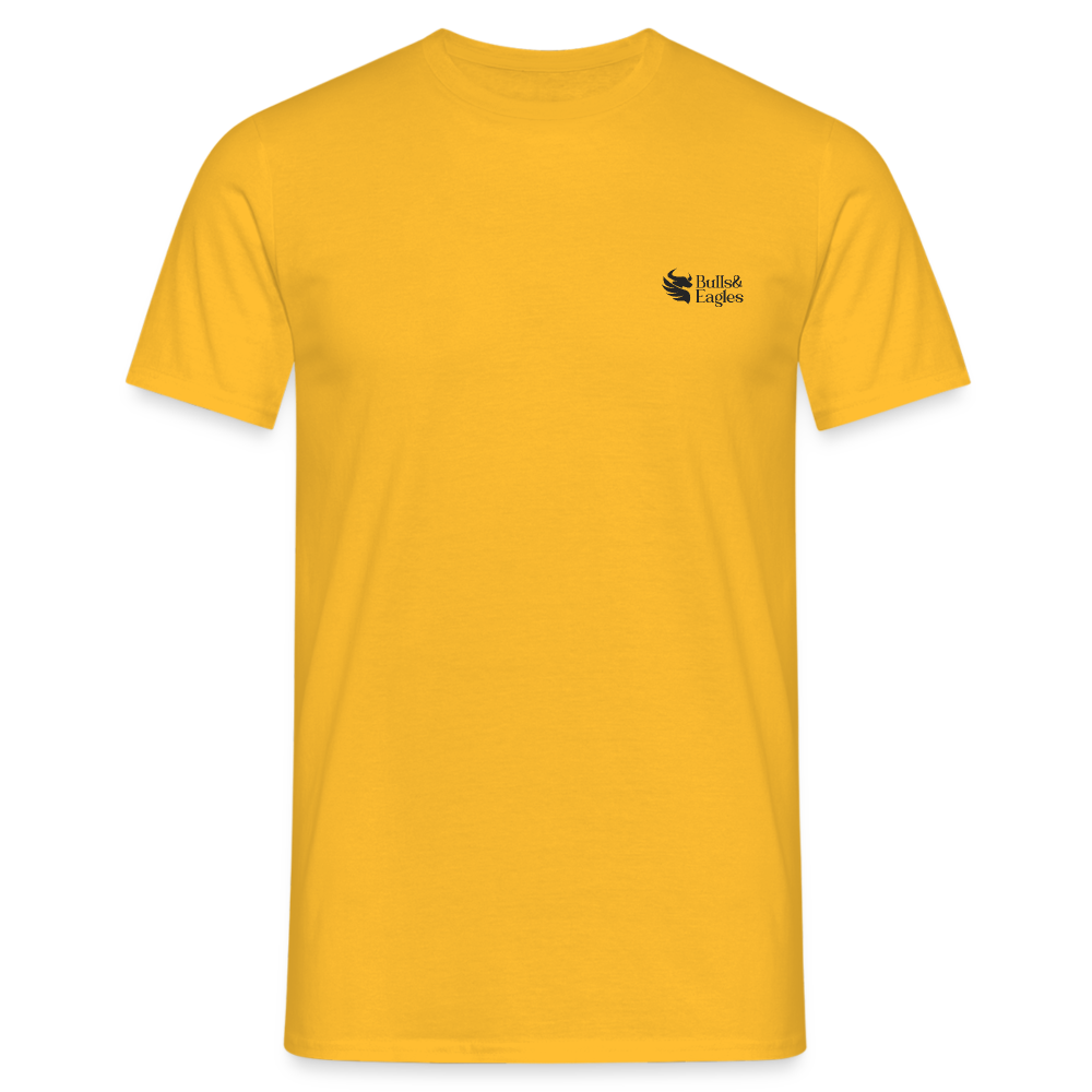 Mr. Bull's & Eagle's : Neptune Men's T-Shirt - yellow