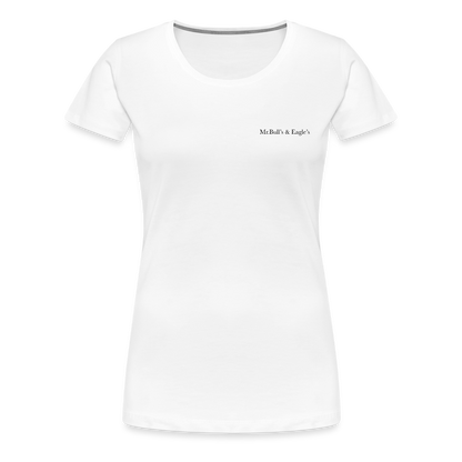 Mr.Bull's & Eagle's : Neptune Woman T-Shirt - white