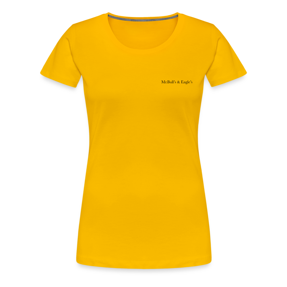 Mr.Bull's & Eagle's : Neptune Woman T-Shirt - sun yellow