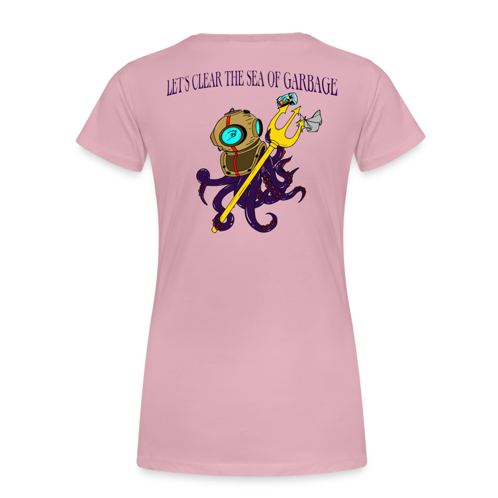 Mr.Bull's & Eagle's : Neptune Woman T-Shirt - rose shadow