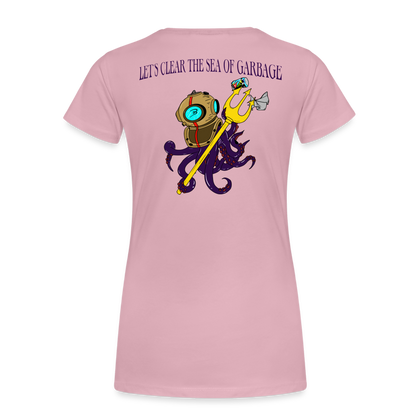 Mr.Bull's & Eagle's : Neptune Woman T-Shirt - rose shadow