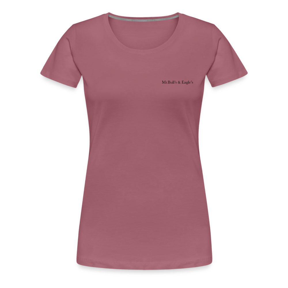 Mr.Bull's & Eagle's : Neptune Woman T-Shirt - mauve