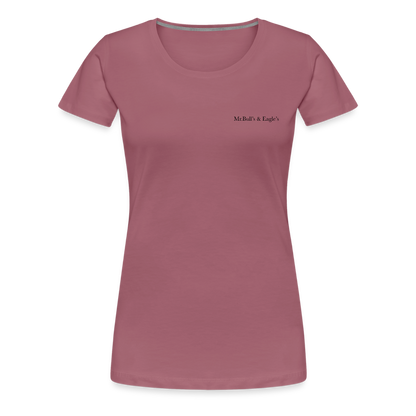 Mr.Bull's & Eagle's : Neptune Woman T-Shirt - mauve