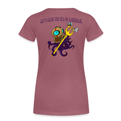 Mr.Bull's & Eagle's : Neptune Woman T-Shirt - mauve